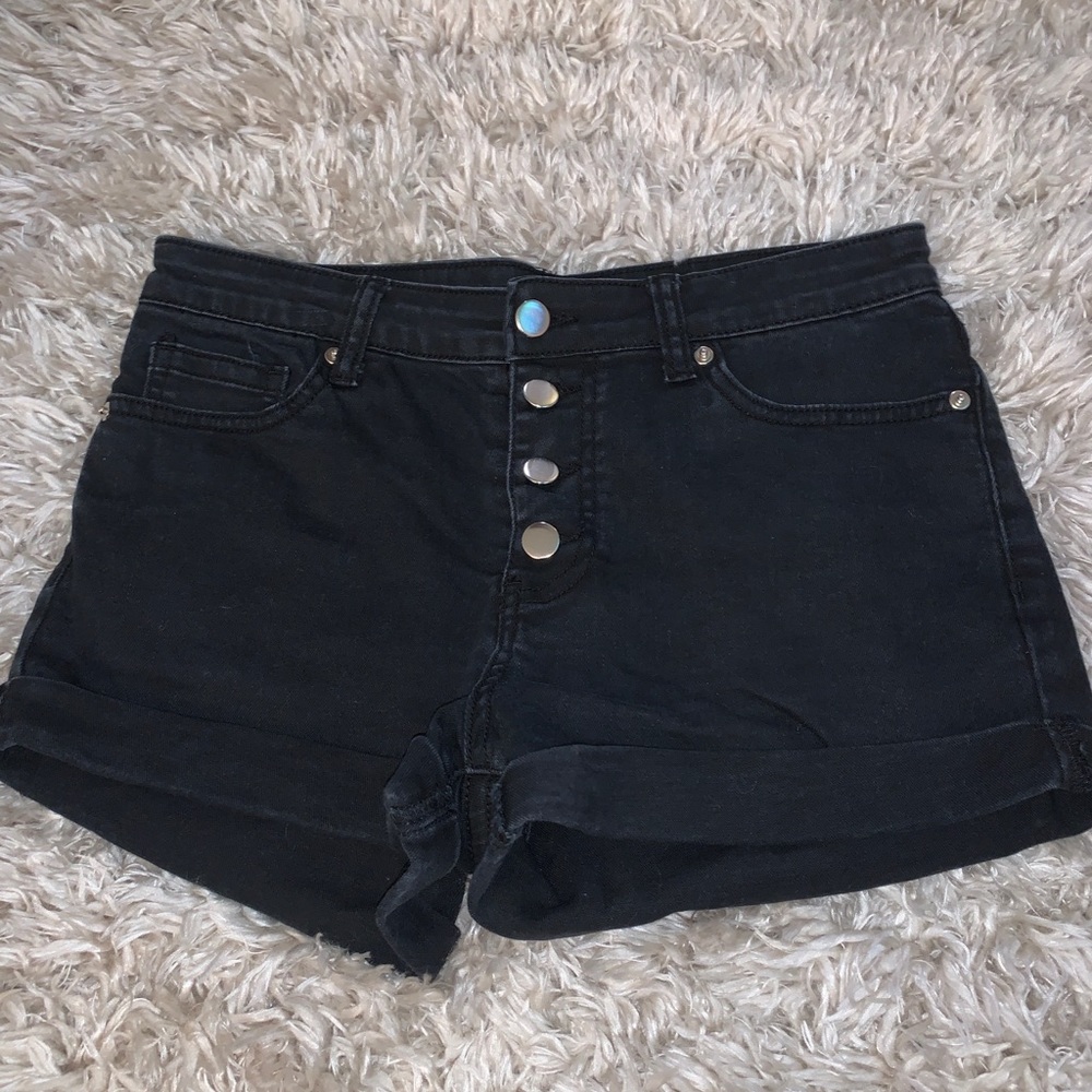 Black Forever 21 Jean Shorts